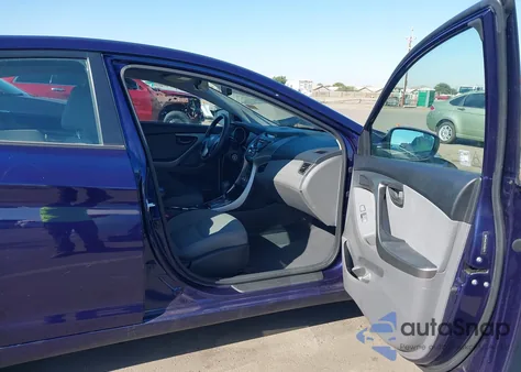 2013 Hyundai Elantra Gls z USA, uszkodzony, nr VIN 5NPDH4AE2DH400579